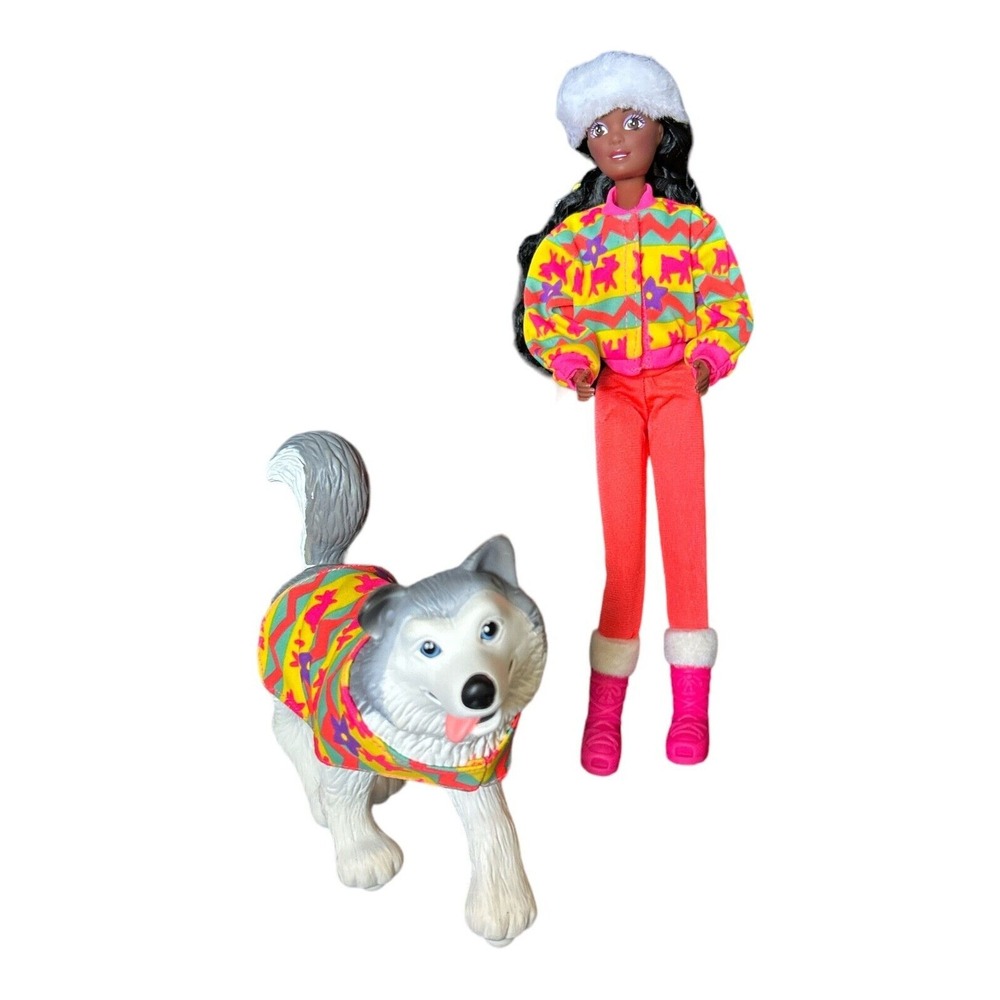 Hasbro Imani Princess Sindy Doll African American Vintage 90's Doll Dog VGC HTF - Picture 3 of 16